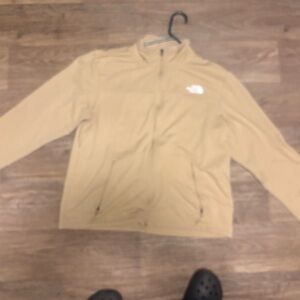 The North Face Tan Bomber Jacket